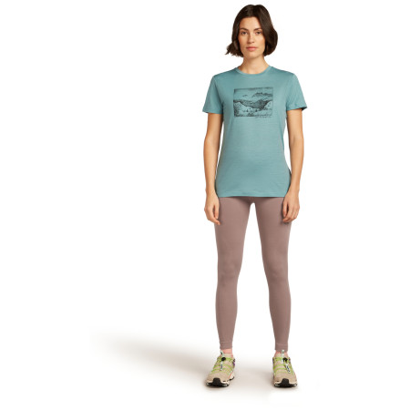 T-shirt femme Icebreaker Women Merino 150 Tech Lite SS Tee Terrain
