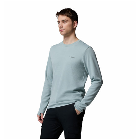 T-shirt fonctionnel homme Columbia Tech Trail™ Utility Warm Ls Crew turquoise Crushed Blue