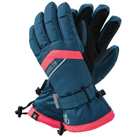 Gants de ski femmes Dare 2b Charisma bleu / rose DarkDenim/NeonPink