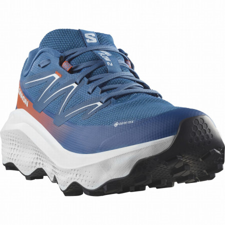 Chaussures homme Salomon Ultra Flow 2 Gore-Tex bleu Dark Blue / Ballad Blue / Cherry Tomato