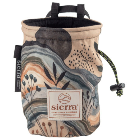 Sac à magnésie SIERRA Climbing Element Series gris / brun