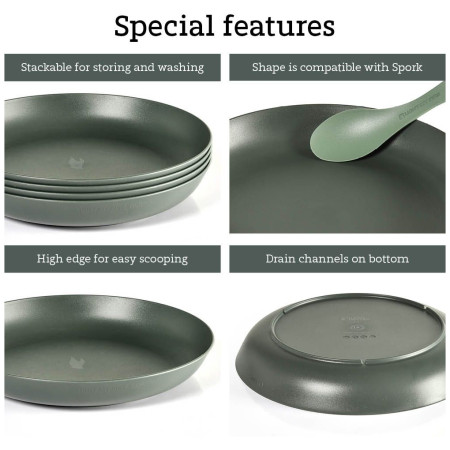 Set d'assiettes Light My Fire RamenPlate 4-pack