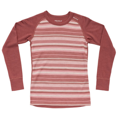 T-shirt fonctionnel femme Devold Signature Merino 230 Shirt Wmn rouge MARSALA