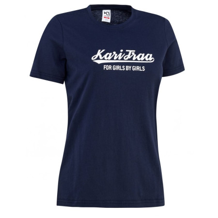 T-shirt femme Kari Traa Mølster Tee 2022 bleu foncé Mari