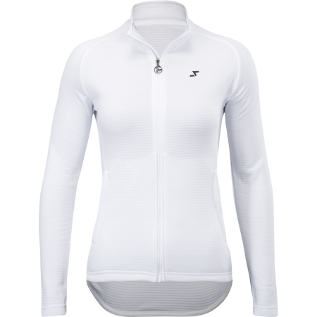 Sweat-shirt femme Silvini Cerrete WJ1724 blanc WhiteBlack