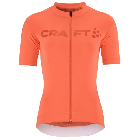 Maillot vélo femme Craft W Endur Logo orange Trace
