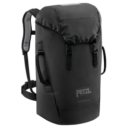 Sac à dos robuste et imperméable Petzl Transport 45 L noir black