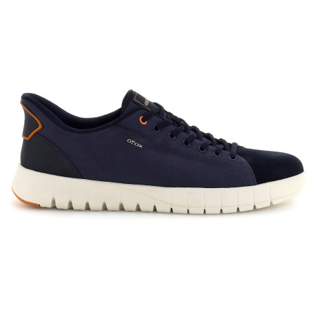 Chaussures homme Geox U Flextride Plus gris / bleu NAVY