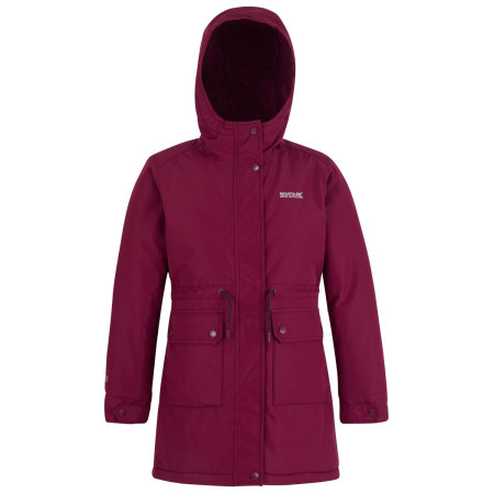 Veste enfant Regatta Junior Valenta rouge DkPimen(Fig)