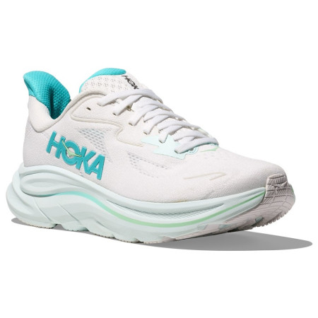 Chaussures running femme Hoka W Clifton 10 blanc / bleu White / Cielo Blue