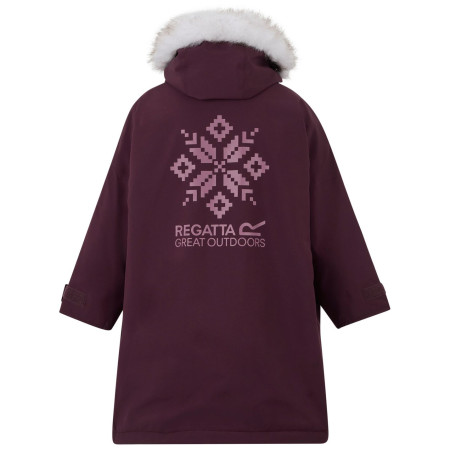 Manteau imperméable pour enfant Regatta Junior Waterproof Changing Robe Pro Fig