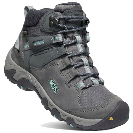 Chaussures randonnée femme Keen Steens Mid Wp Women girs steel grey/ocean wave