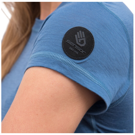 T-shirt femme Sensor Merino Air manche courte