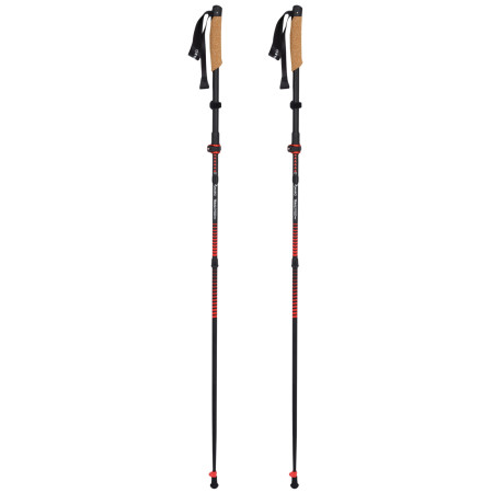 Bâtons de cross trail Warg Trailspeed Alu rouge red