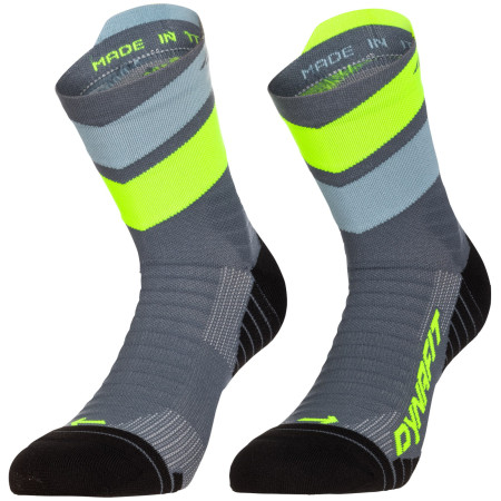 Chaussettes Dynafit Ultra Mid Sk gris / jaune cinder ULTRA YELLOW/5A30