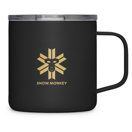 Mug isotherme Snow Monkey Booster noir black