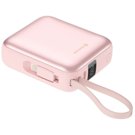 Banque d'énergie Swissten Space 10000 mAh USB-C + Lightning