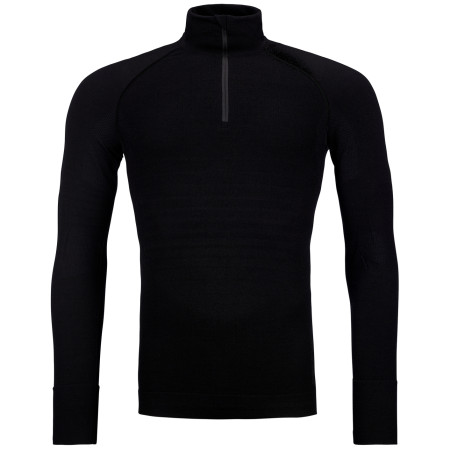 Sweatshirt fonctionnel homme Ortovox 230 Competition Zip Neck vert BlackRaven