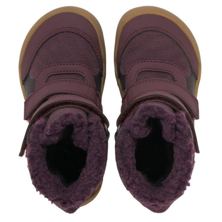 Bottes d'hiver enfant Viking Outdoor Footwear Spruce Barefoot Warm GTX 2V Wine