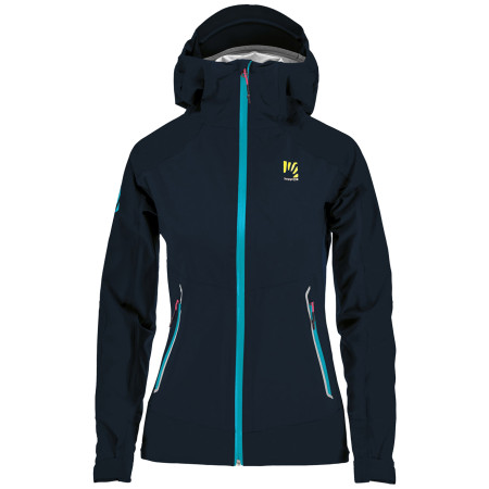 Veste femme Karpos Temporale W Jacket bleue Sky Captain/Blue Atoll