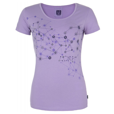 T-shirt femme Loap Bjarne krátký rukáv violet
