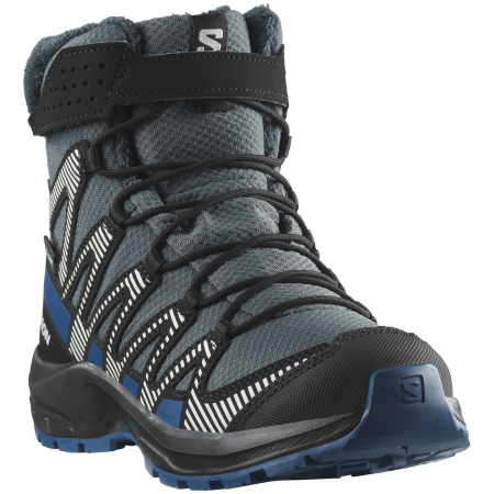 Bottes d'hiver enfant Salomon Xa Pro V8 Winter Waterproof bleu Turbulence / Black / Dark Blue