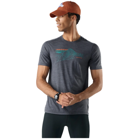 T-shirt fonctionnel homme Smartwool Men's Alpine Trace Active Short Sleeve G