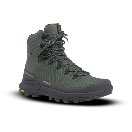Chaussures randonnée homme Alfa Stette A/P/S GTX M vert foncé