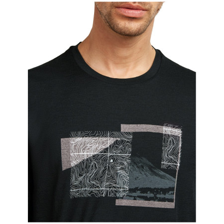 T-shirt homme Icebreaker Men Merino 150 Tech Lite LS Tee Peak Balance