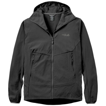 Sweat-shirt homme Rab Quantra Pro Hoody noir