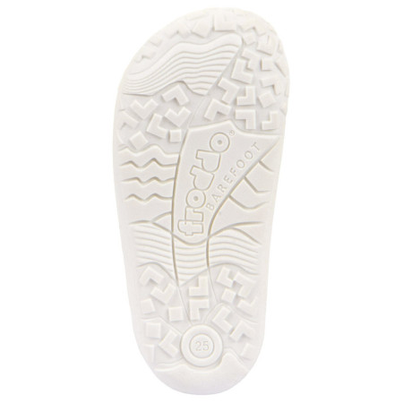 Baskets pour enfant Frodo Barefoot river White/Gold