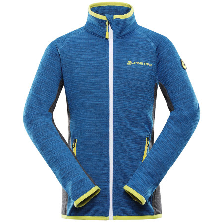 Sweatshirt enfant Alpine Pro Easero bleue elec. bl. lemonade