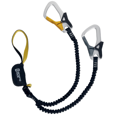 Cable confort Singing Rock Phario 360° noir / orange Black