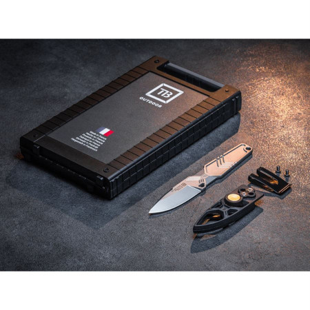 Couteau TB OUTDOOR Monobloc Knife Impact 127 Stainless Steel