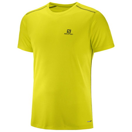 T-shirt homme Salomon Stroll Ss Tee M jaune SulphurSpring