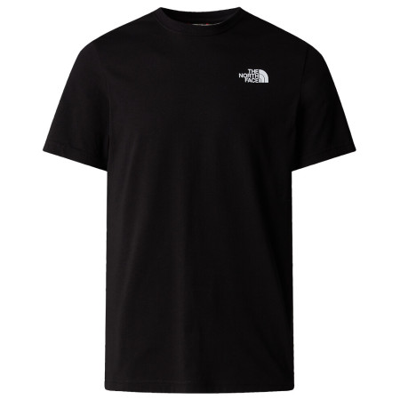 T-shirt homme The North Face M Ss Mountain Outline Tee vert TNF BLACK/TNF WHITE
