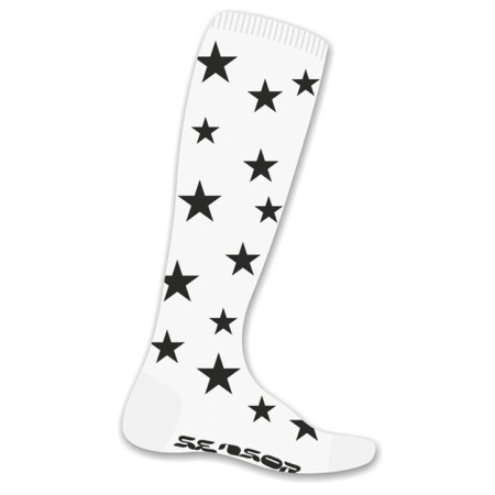 Chaussettes Sensor Thermosnow Stars bílé blanc
