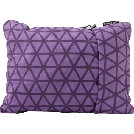Cussin Therm-a-Rest Compressible Pillow, Large violet Amethyst