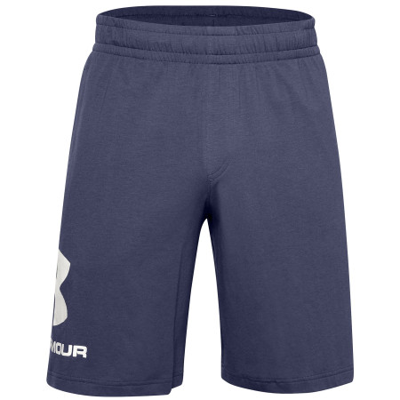 Short homme Under Armour Sportstyle Cotton Logo Shorts bleue BlueInk/OnyxWhite