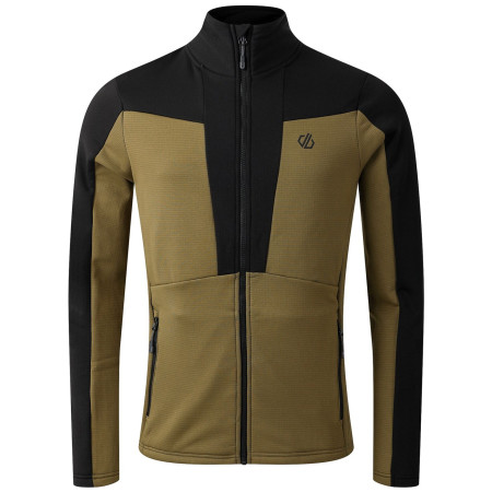 Sweatshirt fonctionnel homme Dare 2b Substratum V Core Stretch kaki / noir Black/Martini Olive
