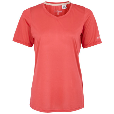 T-shirt femme Regatta W Fingal V-Neck II rouge Peach Bloom