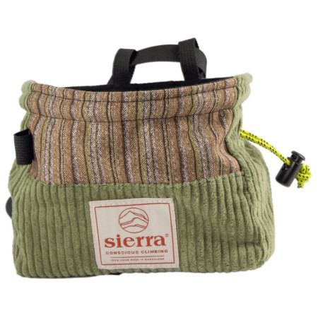 Sac à magnésie SIERRA Climbing Cube vert / brun