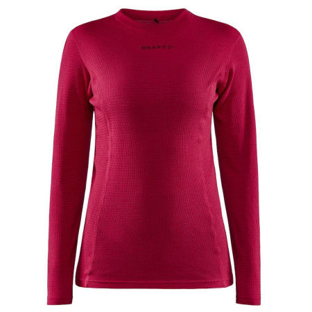 T-shirt fonctionnel femme Craft PRO Wool Extreme X rouge MachineRhubarb