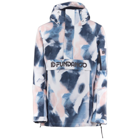 Veste d'hiver femme Fundango Birch ECO Logo Anorak bleu vintage blue