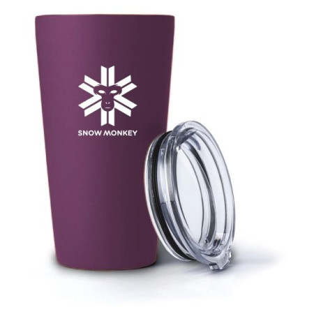 Mug isotherme Snow Monkey Enjoyer 473 ml