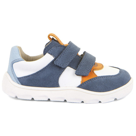 Baskets pour enfant Frodo Barefoot zeru spring White/Denim