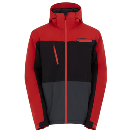 Veste de ski homme Fundango Horatio Allmountain Jacket rouge / noir redorange