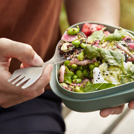 Couverts Light My Fire Spork´n Straw Kit Titanium