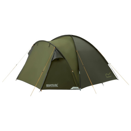Tente de randonnée Regatta Elkon 2 Person Tent vert Nephrite Green Olive Night
