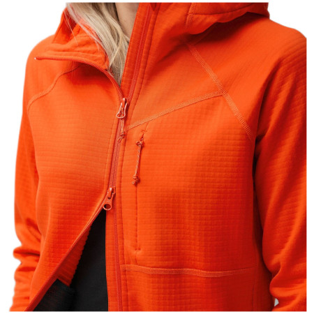 Veste femme Fjällräven Abisko Grid Fleece Hoodie W